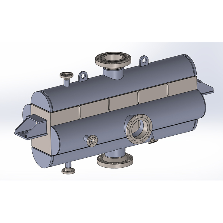 Immagine che illustra il progetto di uno scambiatore PCHE di grandi dimensioni per raffreddamento gas nel comparto petrolchimico su piattaforme offshore.