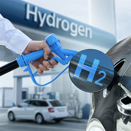 Immagine illustrativa per l'impiego di scambiatori PCHE nelle stazioni di rifornimento idrogeno, elevata efficienza e sicurezza di processo.